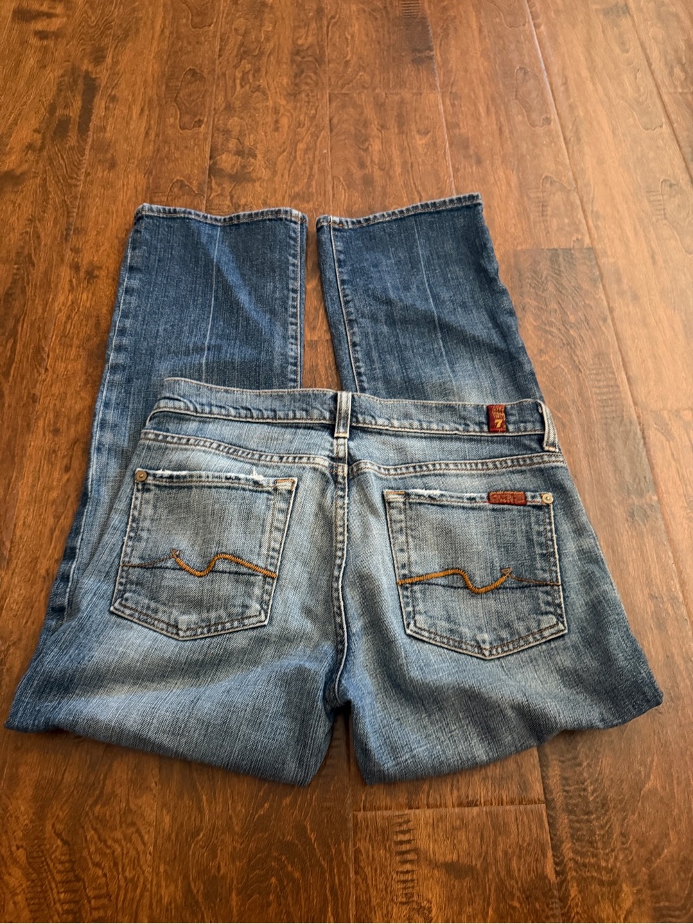 7 for All Mankind  Blue Denim Jeans Size 28